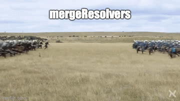 mergeResolvers can accidentally override resolvers if there are conflicts in resolver names