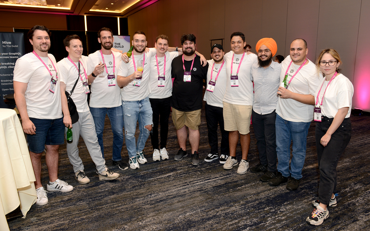 The Guild at GraphQLConf 2023 - photo by graphql.org/conf